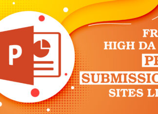 FREE PPT SUBMISSION SITES LIST 2025 PPT SUBMISSION SITES LIST