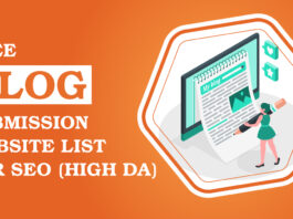 High PR Dofollow Blog Submission Sites List