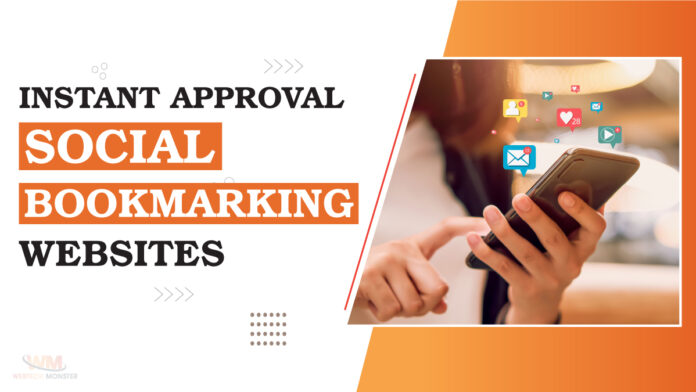 Instant Approval Social Bookmarking Websites