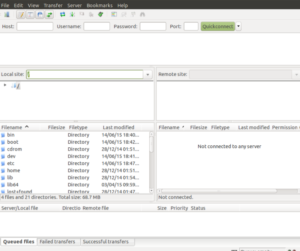 FileZilla FTP