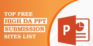 Top Free High DA PPT Submission Sites List Top Free High DA PPT Submission Sites List