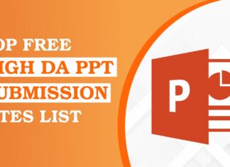 Top Free High DA PPT Submission Sites List Top Free High DA PPT Submission Sites List